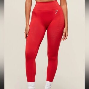 NWT Gymshark Vital Soft Leggings XXL Velocity Red